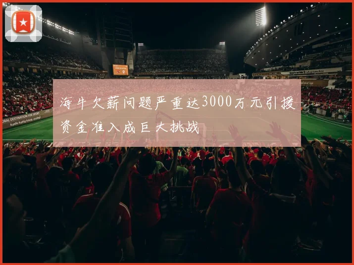 海牛欠薪问题严重达3000万元引援资金准入成巨大挑战